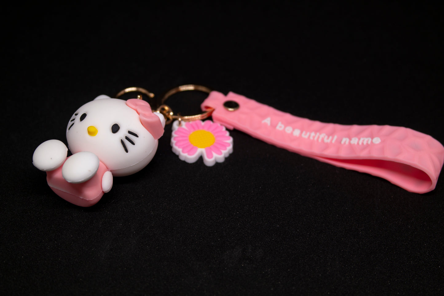 Heylo Kitty Pink Keyring
