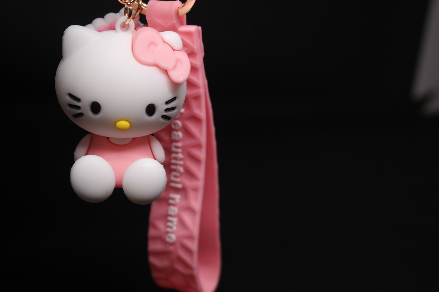 Heylo Kitty Pink Keyring