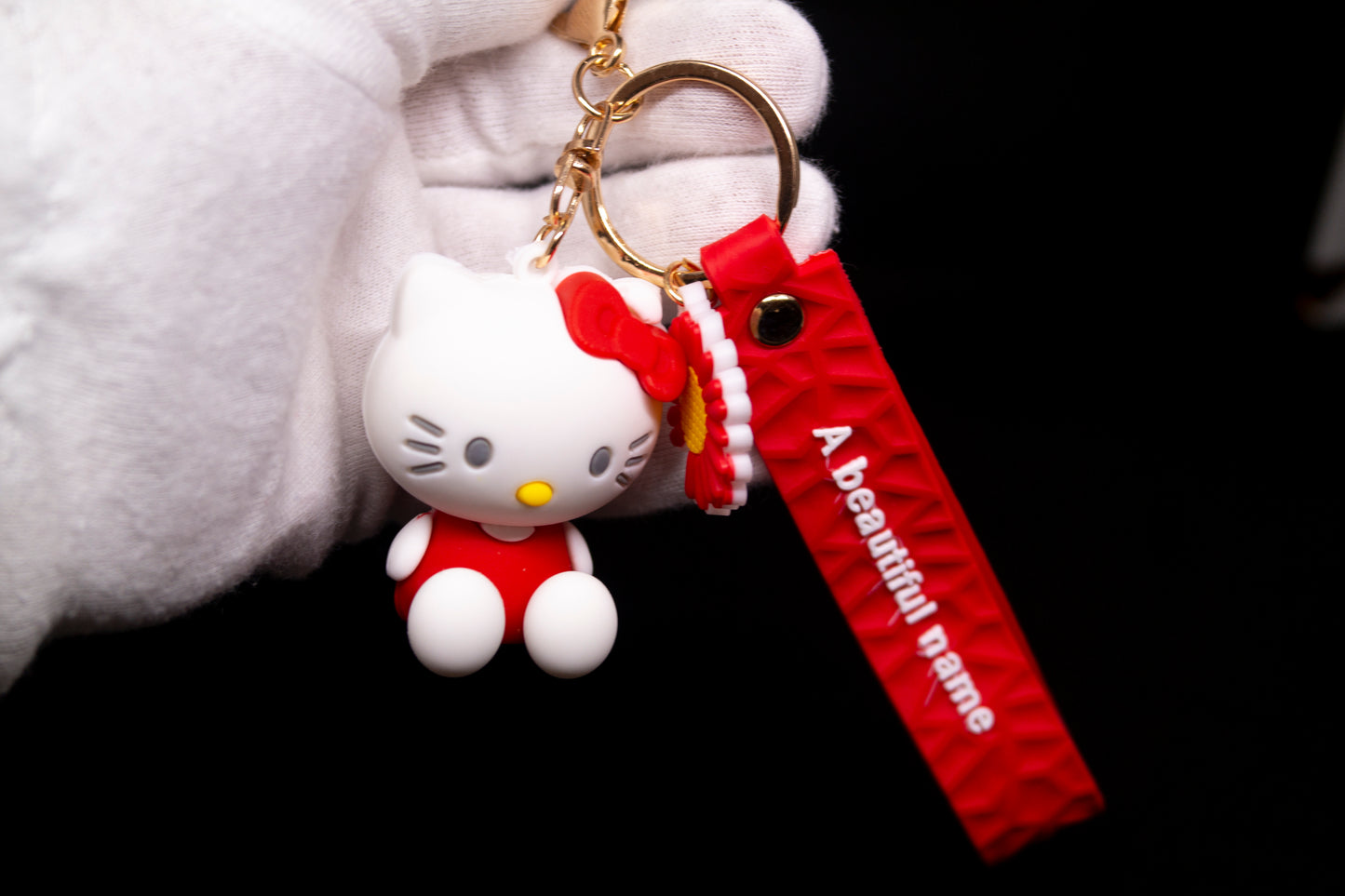 Heylo Kitty Red Keyring