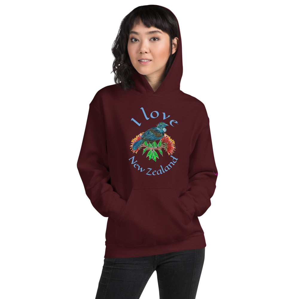 I love New Zealand - Unisex Hoodie