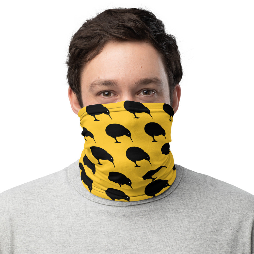 NZ Kiwi Full Yellow - Neck Gaiter