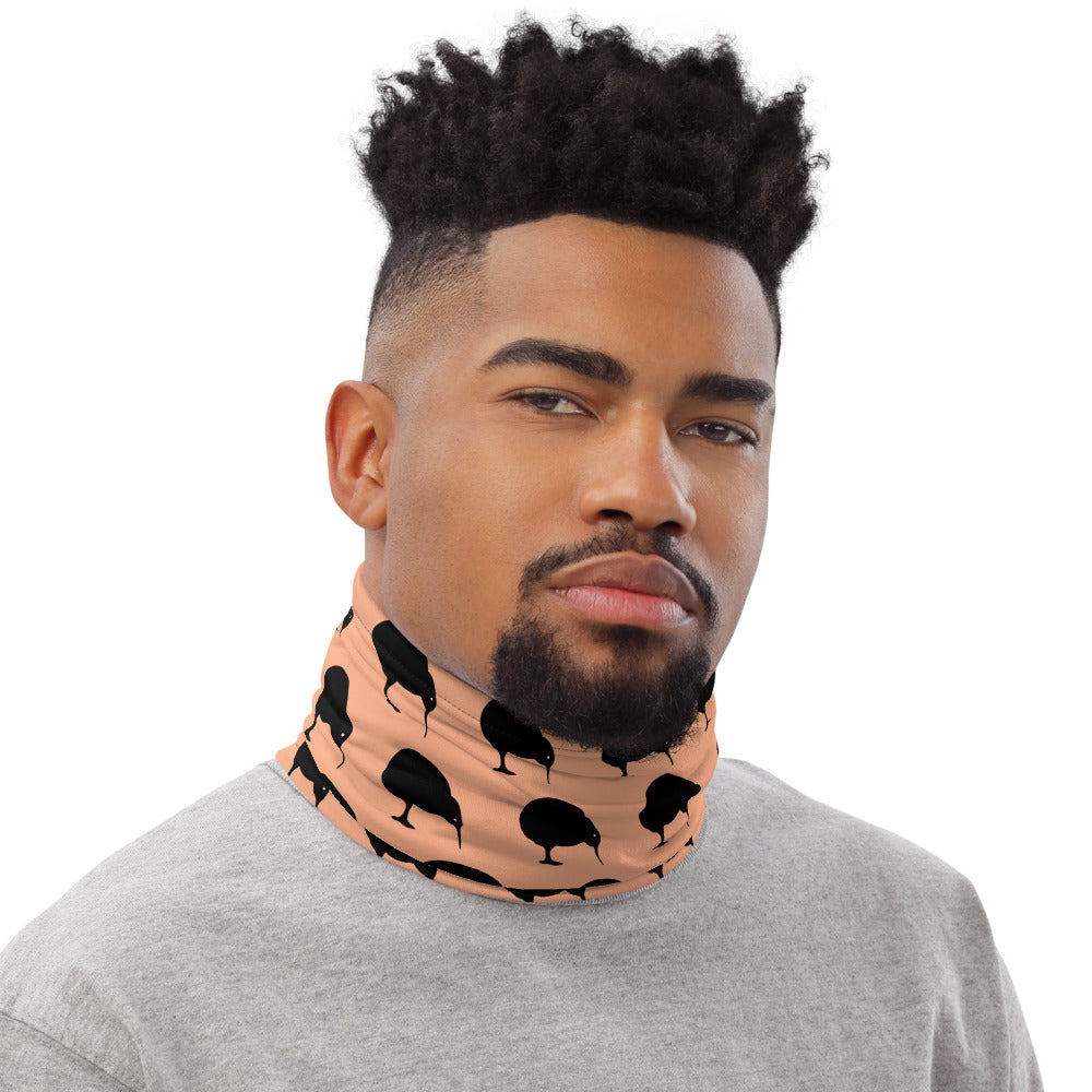 NZ Kiwi Light Orange - Neck Gaiter