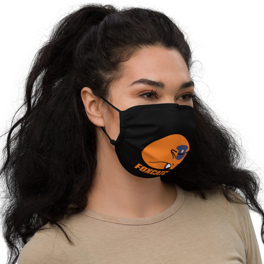 Foxcatchers Black Premium face mask