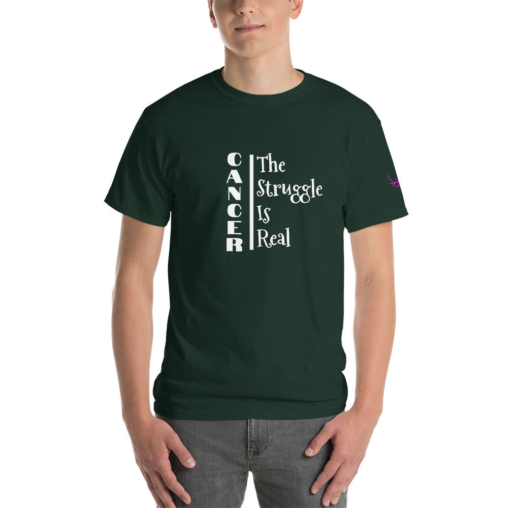 Cancer The Struggle is Real - Short Sleeve T-Shirt