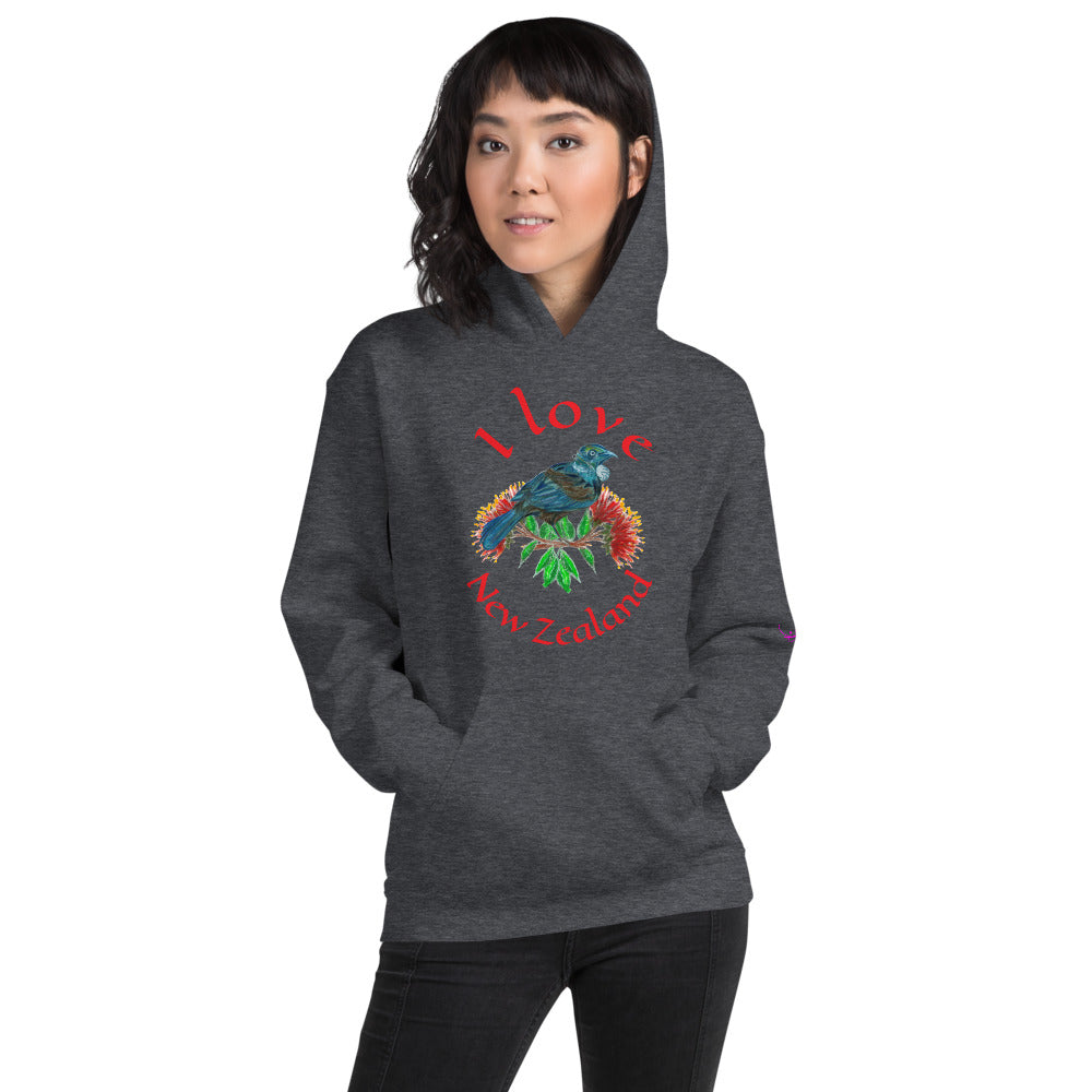 I love New Zealand - Unisex Hoodie