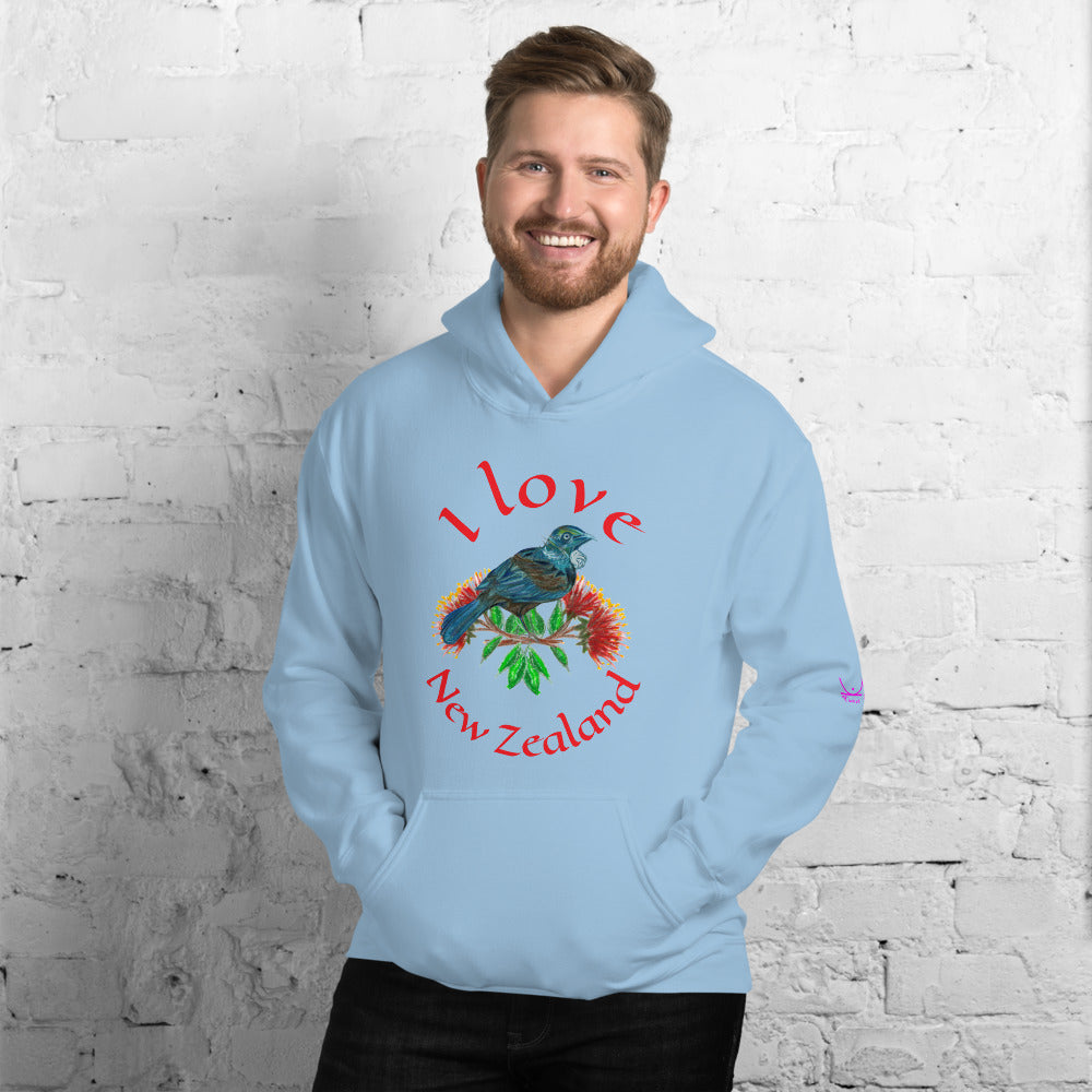 I love New Zealand - Unisex Hoodie