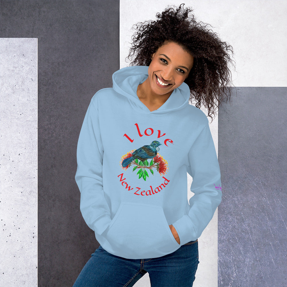 I love New Zealand - Unisex Hoodie