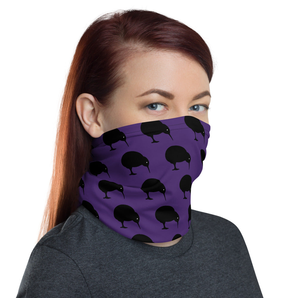 NZ Kiwi Purple - Neck Gaiter