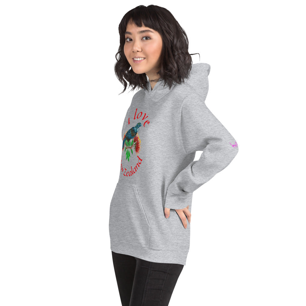 I love New Zealand - Unisex Hoodie