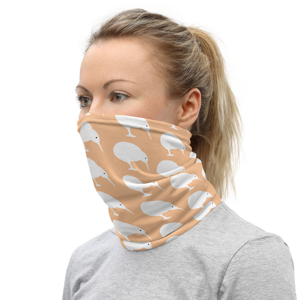 NZ Kiwi white nude - Neck Gaiter