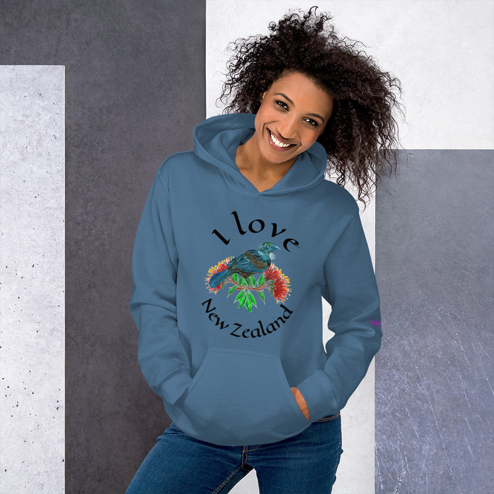 I love New Zealand - Unisex Hoodie