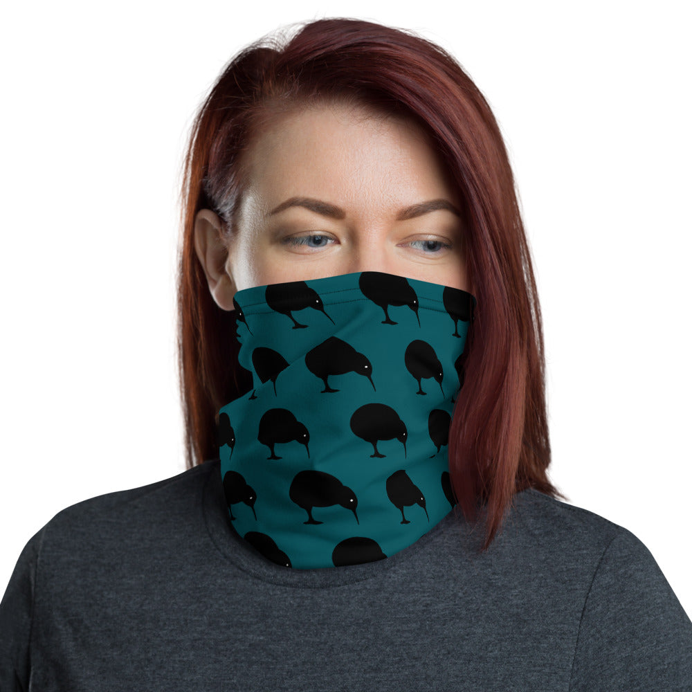 NZ Kiwi Turquoise - Neck Gaiter