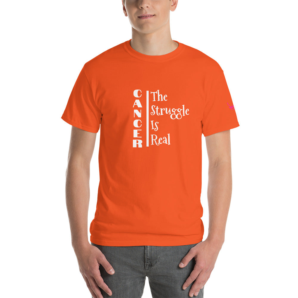 Cancer The Struggle is Real - Short Sleeve T-Shirt