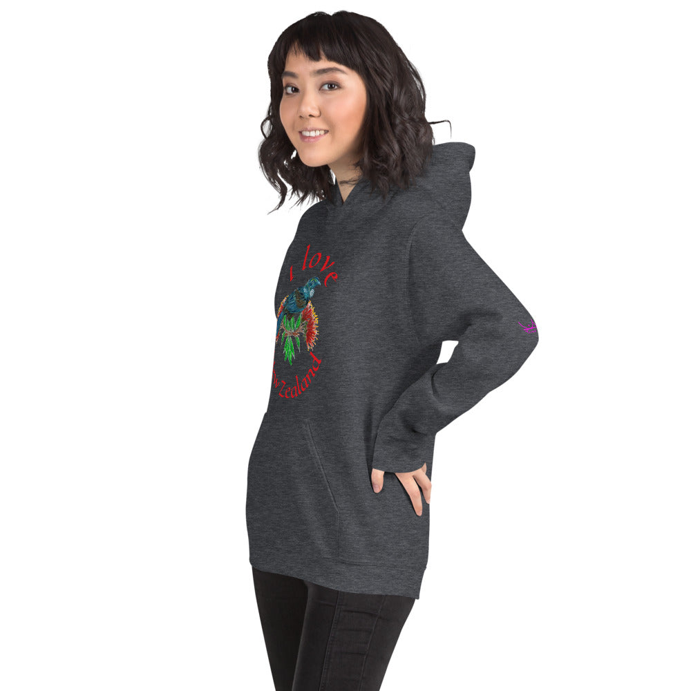I love New Zealand - Unisex Hoodie