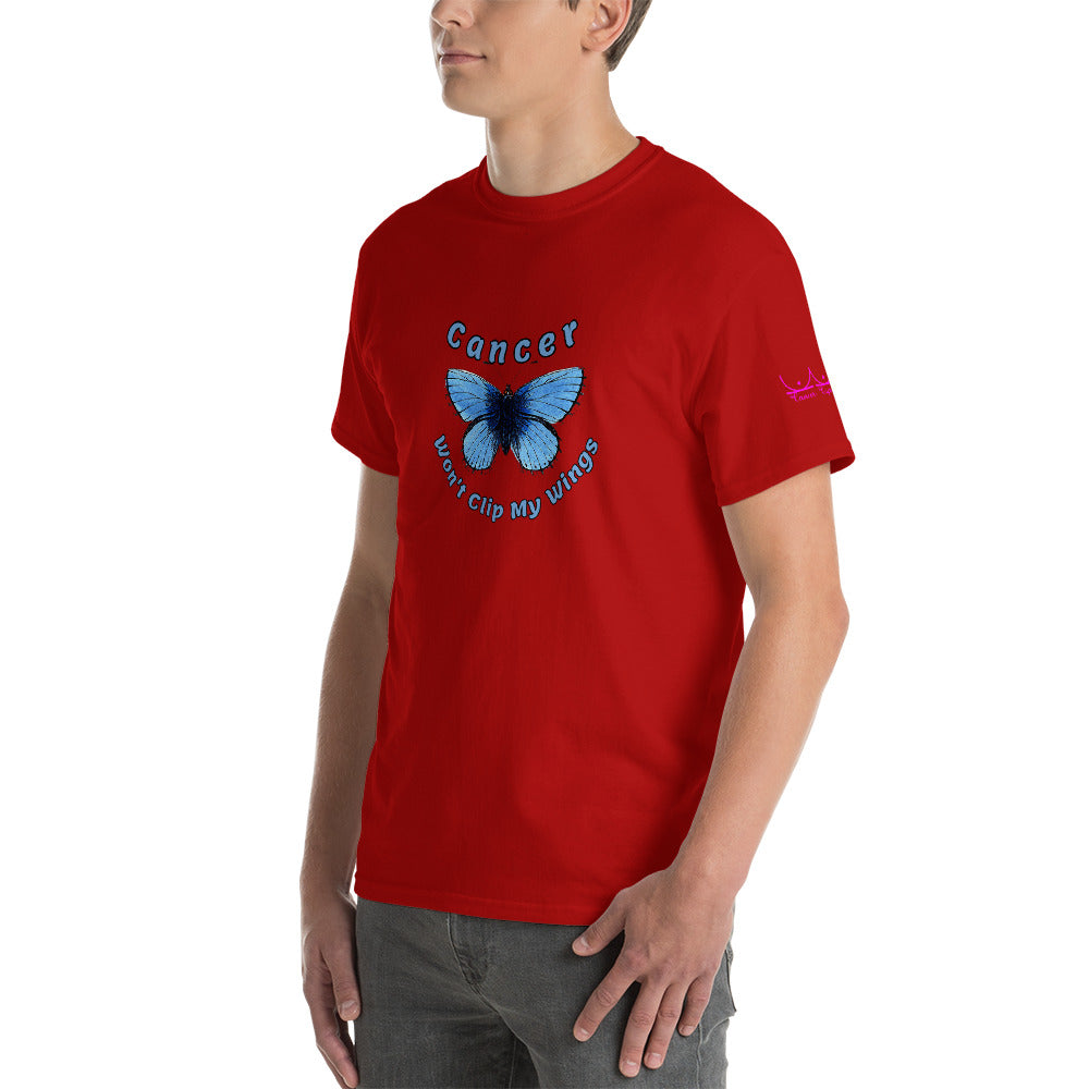 Cancer Won't Clip My Wings - Short Sleeve T-Shirt