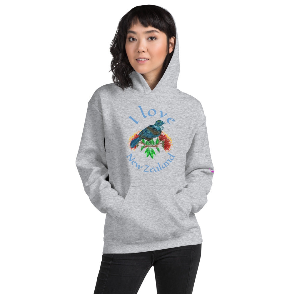 I love New Zealand - Unisex Hoodie