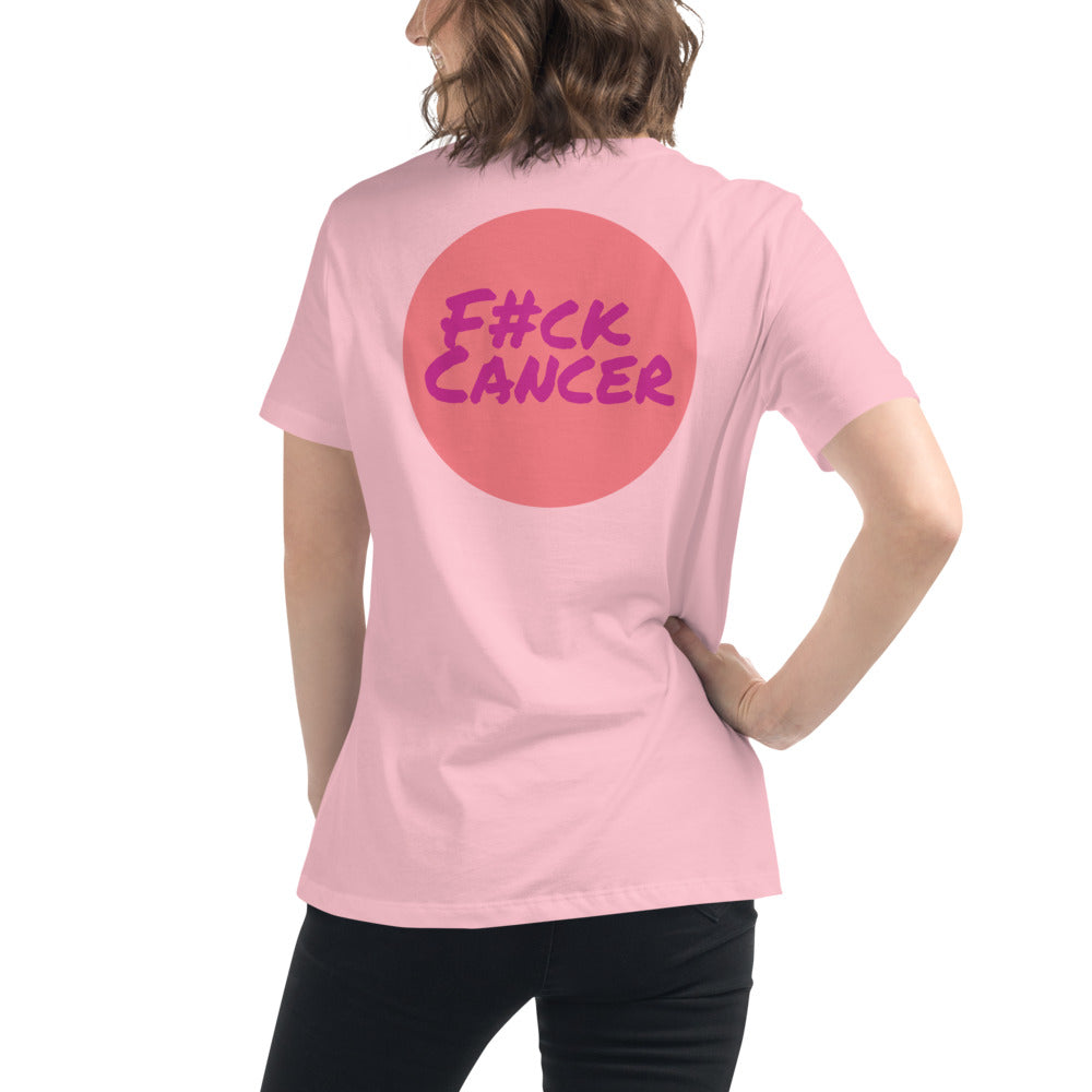 F#ck Cancer - Women's Relaxed T-Shirt