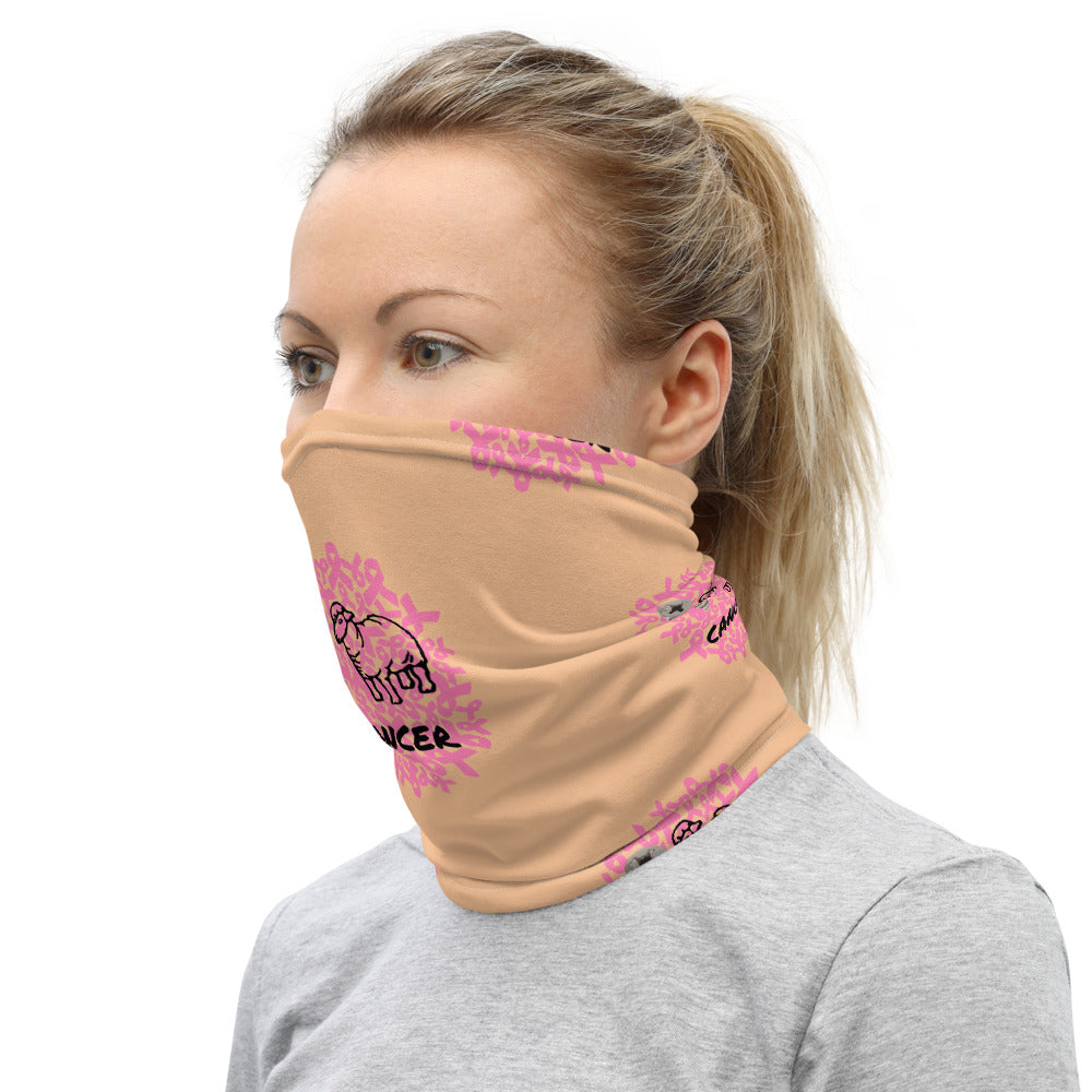 Screw Ewe Breast Cancer Nude - Neck Gaiter