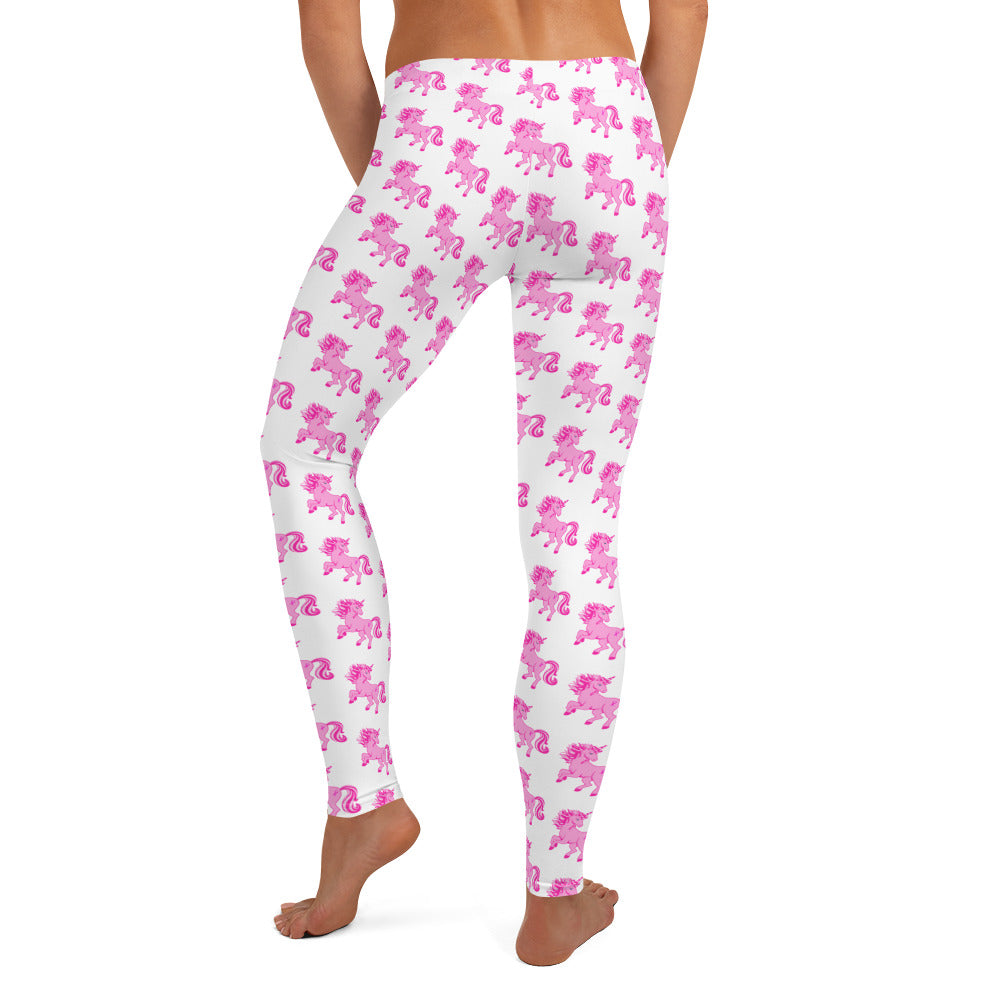 Pink Cancer Unicorn - Leggings