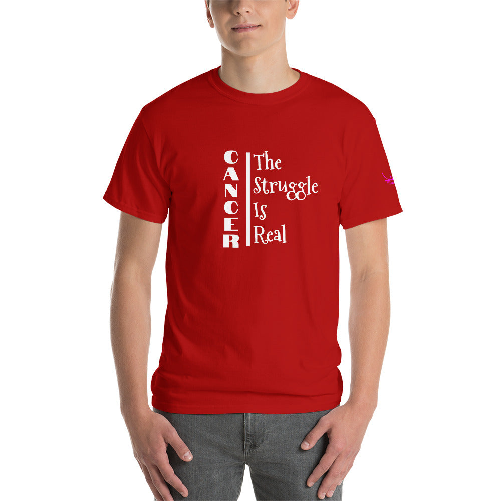 Cancer The Struggle is Real - Short Sleeve T-Shirt