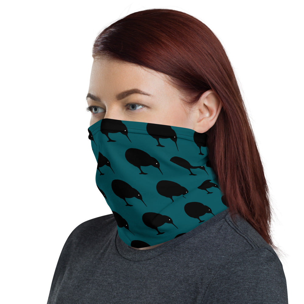 NZ Kiwi Turquoise - Neck Gaiter