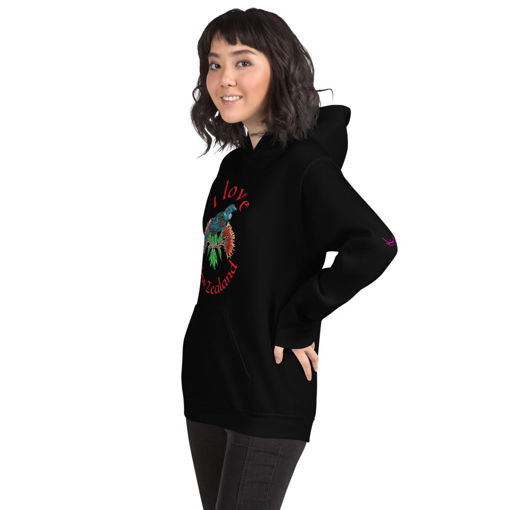 I love New Zealand - Unisex Hoodie