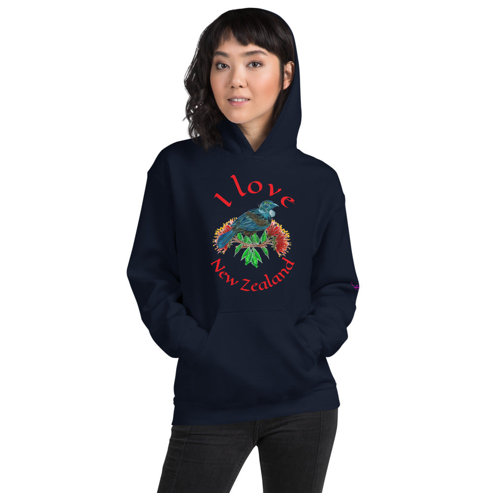 I love New Zealand - Unisex Hoodie