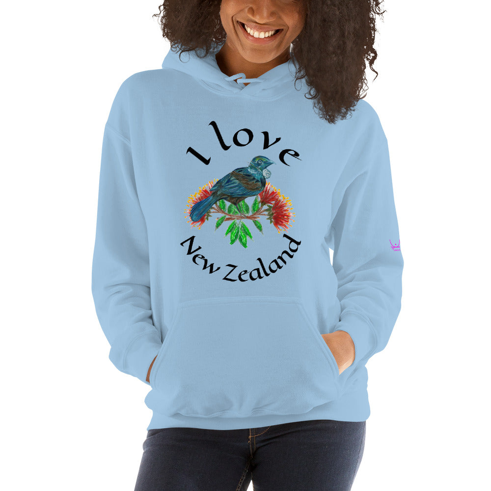 I love New Zealand - Unisex Hoodie