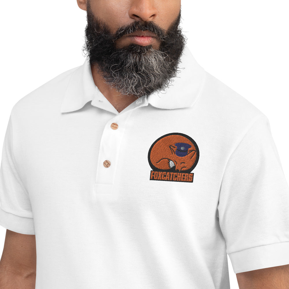 Foxcatchers Embroidered Polo Shirt