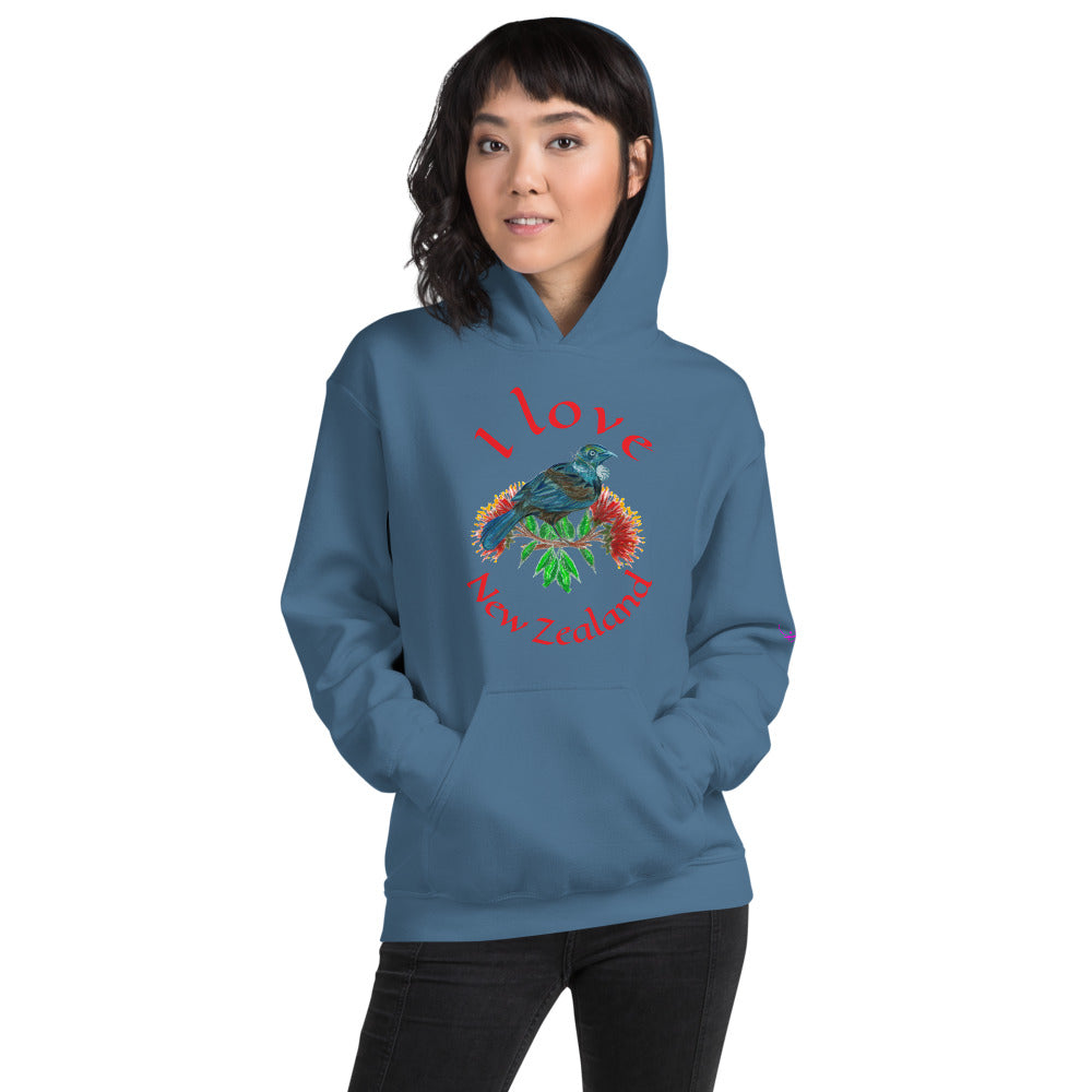 I love New Zealand - Unisex Hoodie
