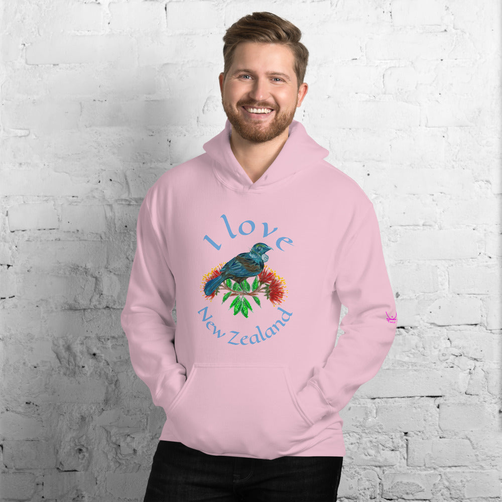 I love New Zealand - Unisex Hoodie