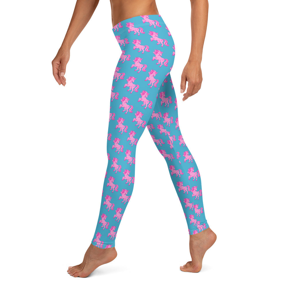 Pink Cancer Unicorn - Leggings