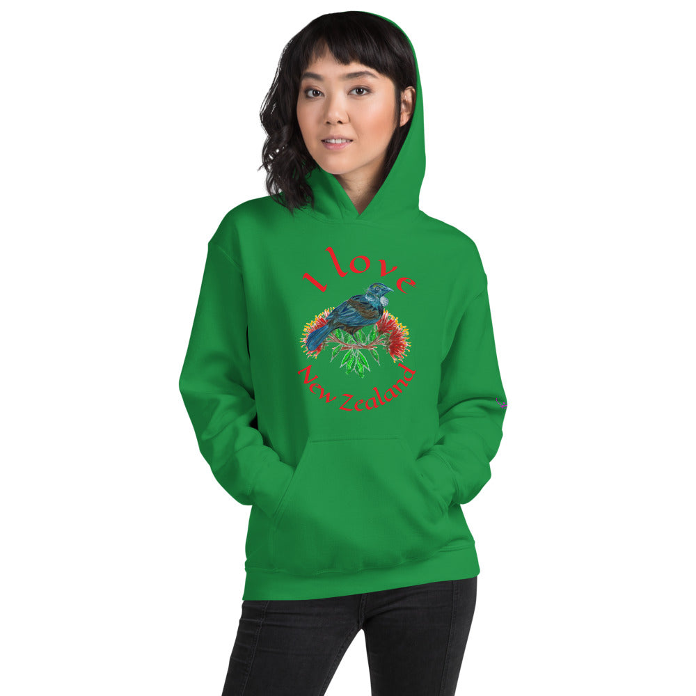 I love New Zealand - Unisex Hoodie