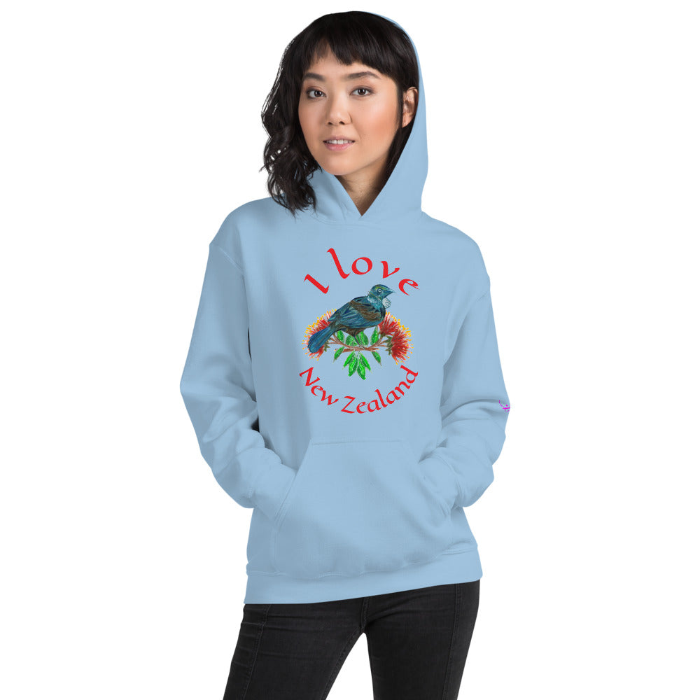 I love New Zealand - Unisex Hoodie