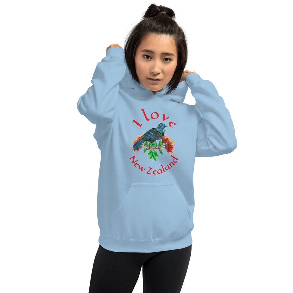 I love New Zealand - Unisex Hoodie