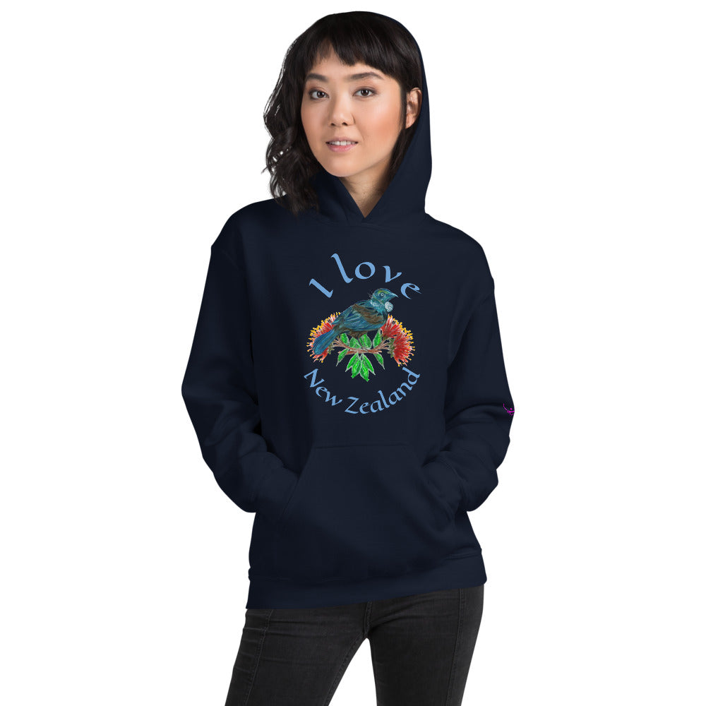 I love New Zealand - Unisex Hoodie