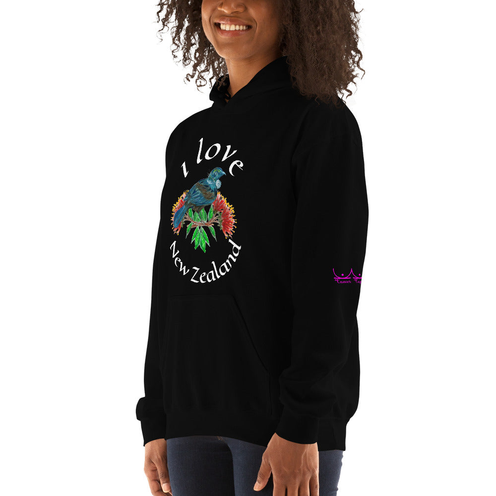 I love New Zealand - Unisex Hoodie