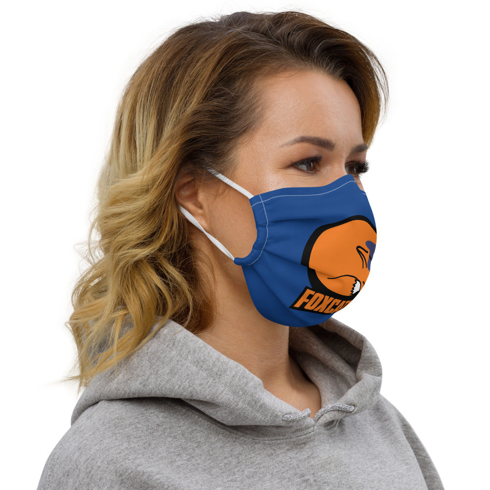 Foxcatchers Blue Premium face mask