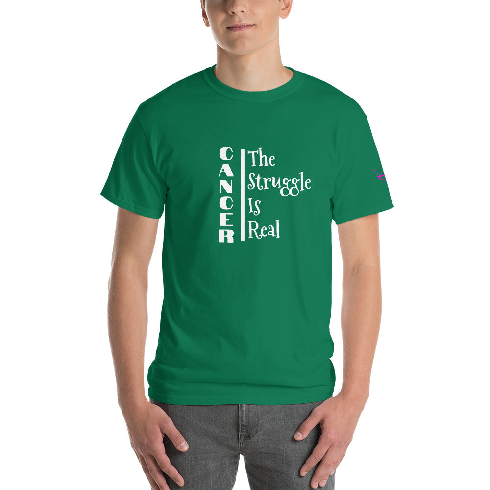 Cancer The Struggle is Real - Short Sleeve T-Shirt
