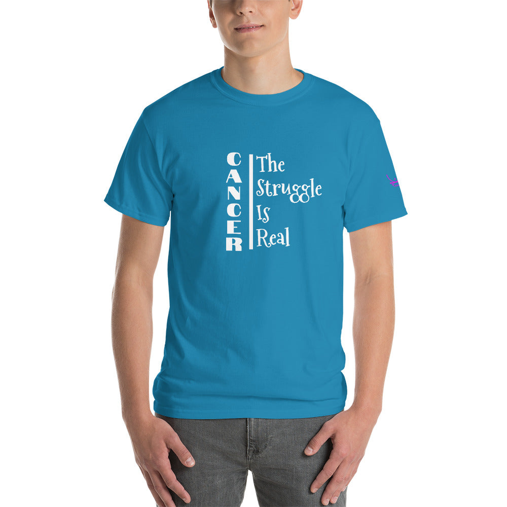Cancer The Struggle is Real - Short Sleeve T-Shirt