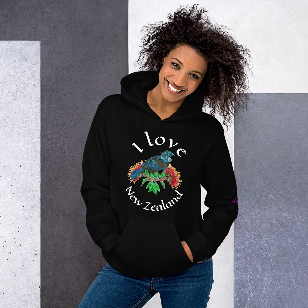 I love New Zealand - Unisex Hoodie
