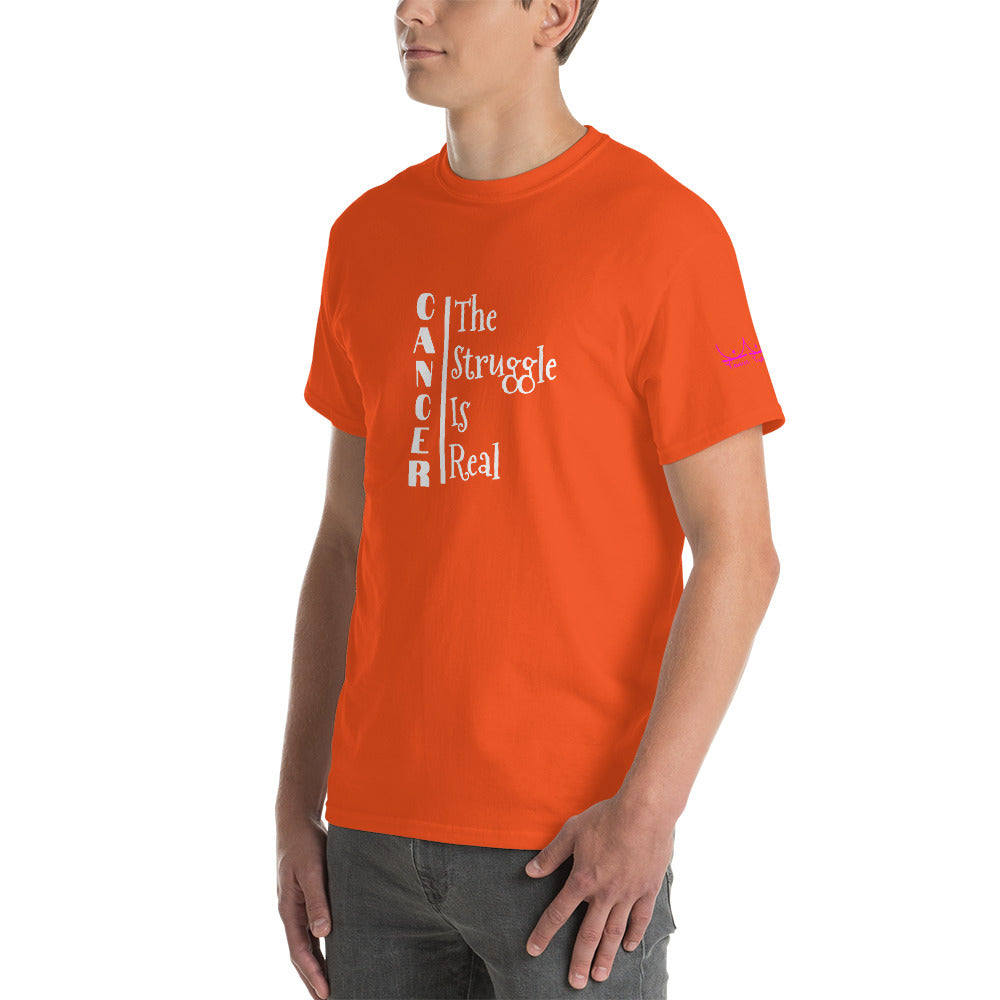 Cancer The Struggle is Real - Short Sleeve T-Shirt