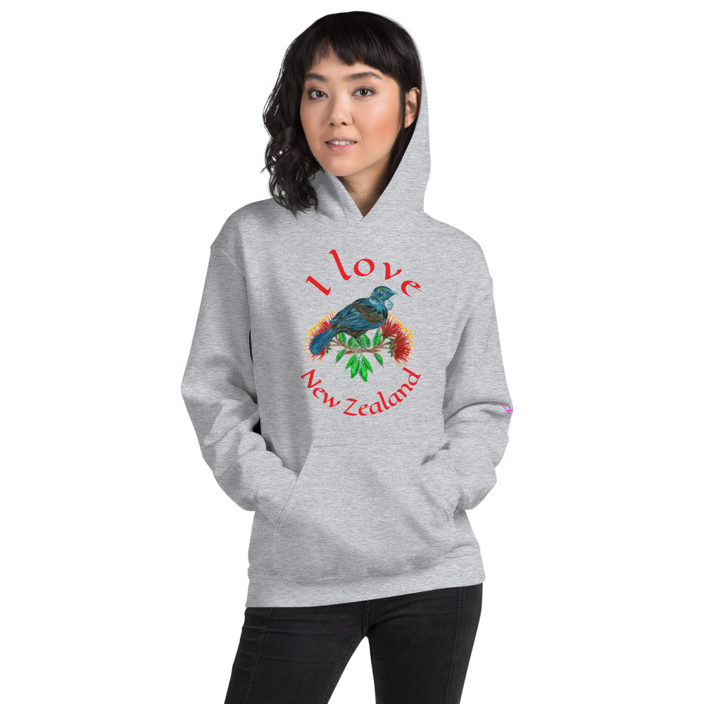 I love New Zealand - Unisex Hoodie
