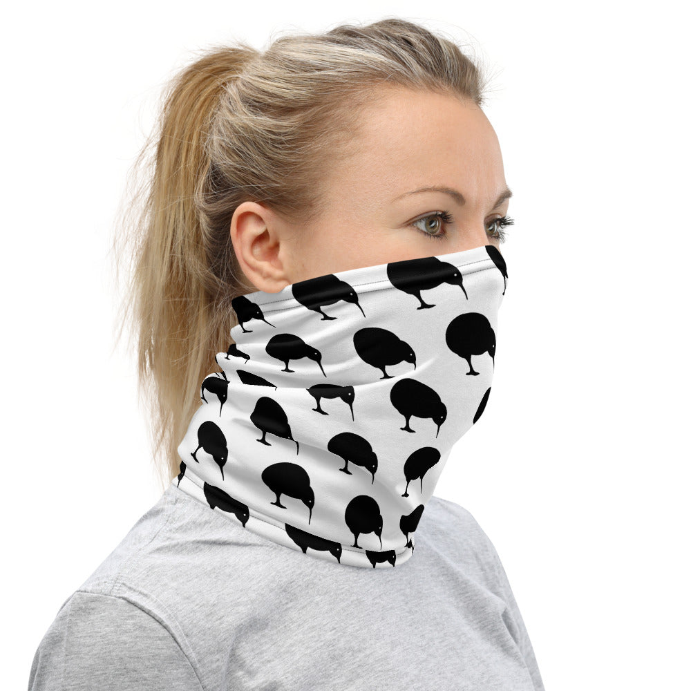 NZ Kiwi White - Neck Gaiter