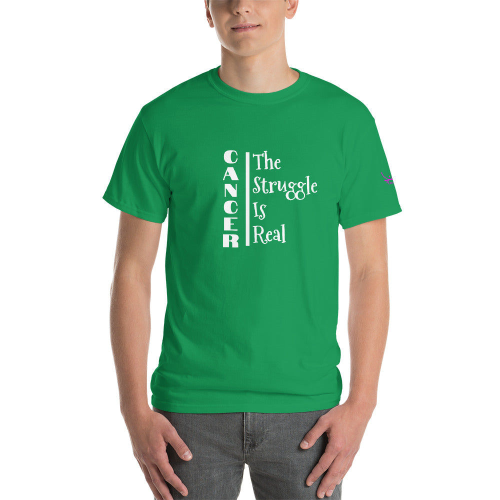 Cancer The Struggle is Real - Short Sleeve T-Shirt
