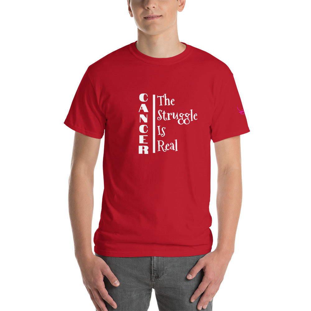 Cancer The Struggle is Real - Short Sleeve T-Shirt