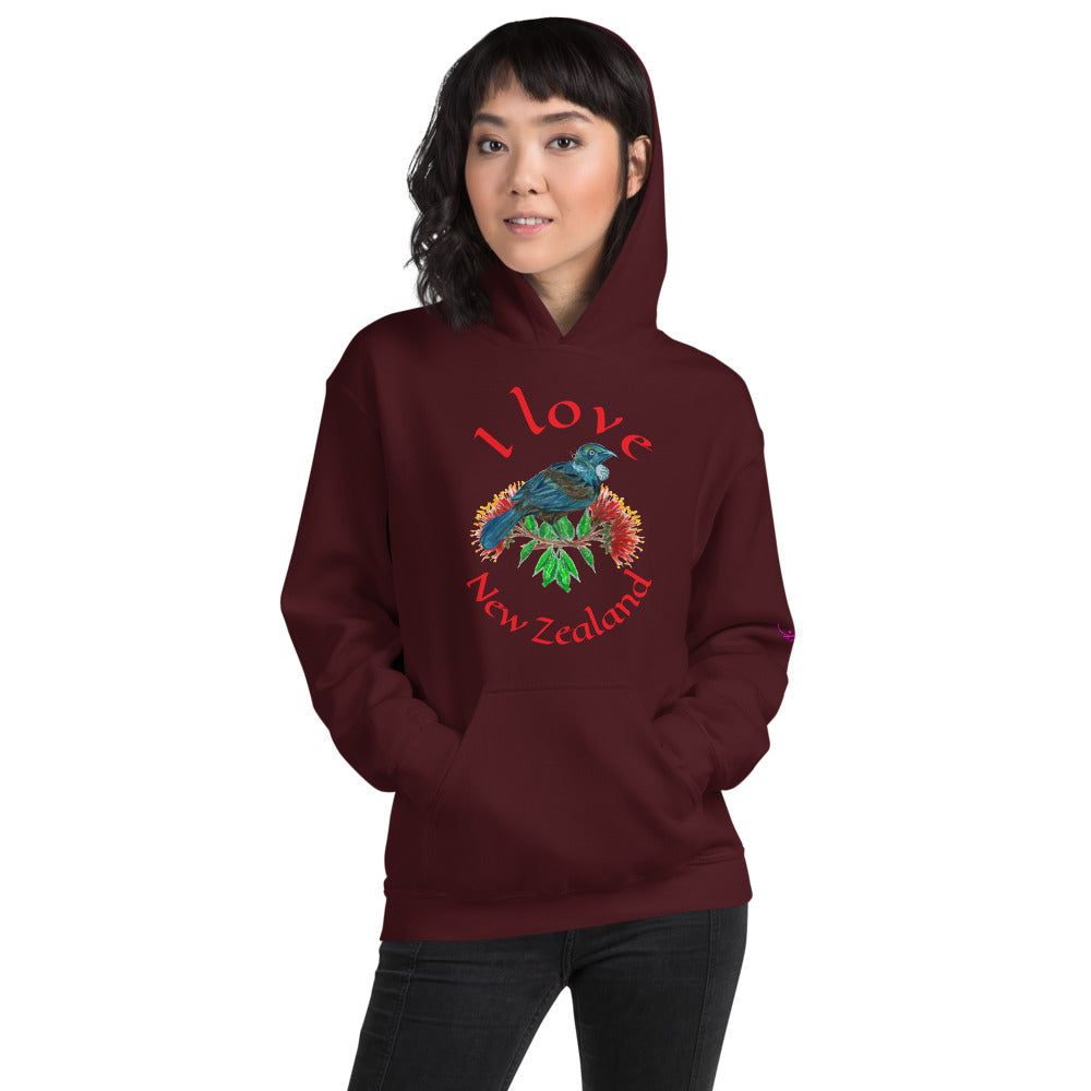 I love New Zealand - Unisex Hoodie