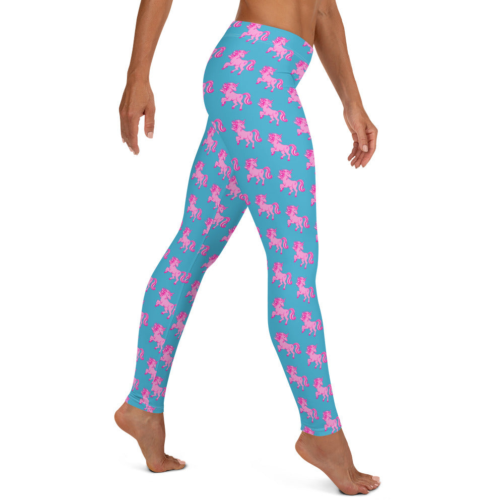 Pink Cancer Unicorn - Leggings