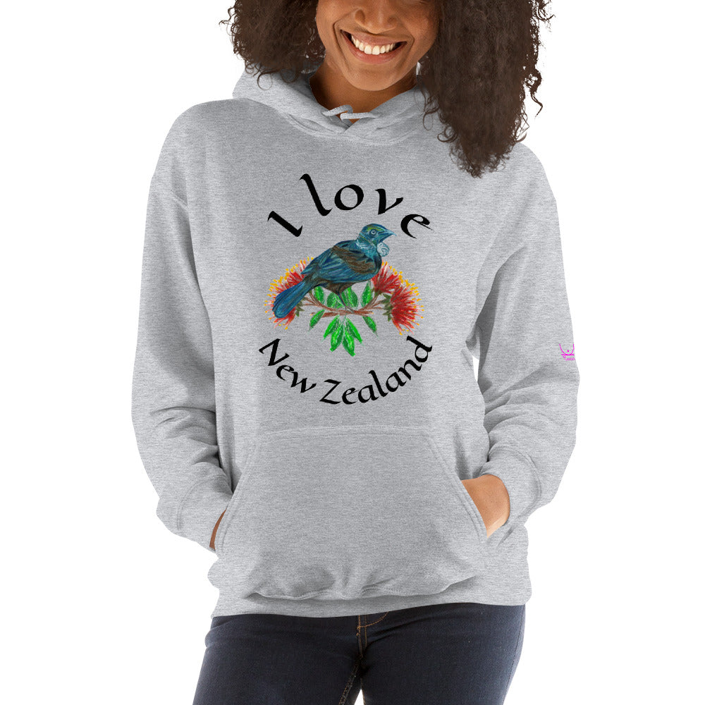I love New Zealand - Unisex Hoodie