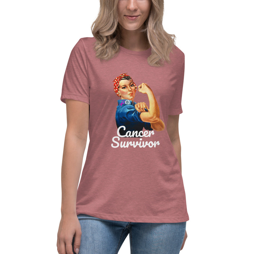Cancer Survivor - Women's Relaxed T-Shirt